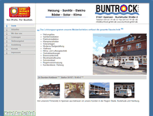 Tablet Screenshot of buntrock-gmbh.de